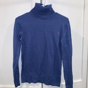 Joe Fresh Women's Cobalt Turtleneck Sweater
